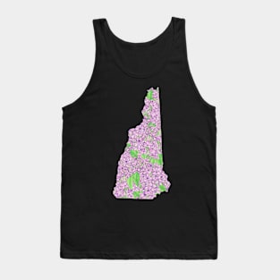 New Hampshire in Flowers Tank Top